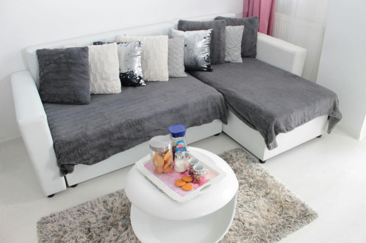 White Luxury Apartment 시비우 외부 사진